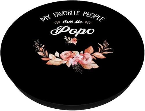 Miniatura 2 de My Favorite People Call Me Popo Vintage Womens and Mens PopSockets Swappable PopGrip