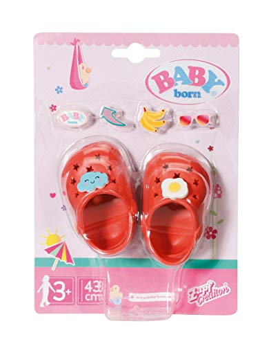 BABY born 829677 Holiday ShoeswPins orange 43cm – Bild 4