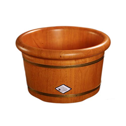 Tina de pies de madera sólida de roble para spa