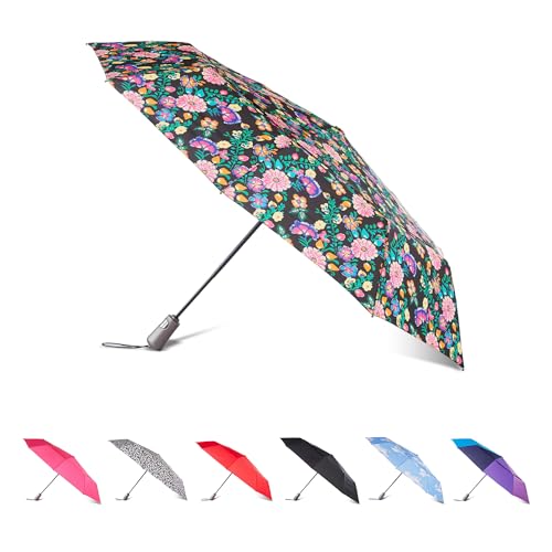 totes Men's and Women's Ultimate Protection Folding Umbrella with...