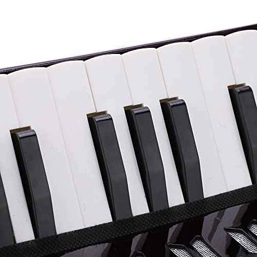 Spielzeug-Akkordeon, Musikklavier, Tastatur, Spielzeug, Rhythmustraining, Federinstrument, 17 Tasten, 8 Bässe für Kinder Ein Musikinstrument Spielen Akkordeon