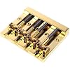 Hipshot KickAss High-mass Bass Bridge for 5 -bolt Fender، Gold