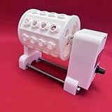 LeTkingok Mini Vortex Mixer für 32 Röhrchen, 20–100U/Min, Einstellbare Geschwindigkeit, Rotierendes Mischgerät für Labor DIY Anwendungen für 1,5mL und 2,0mL Zentrifugenröhrchen