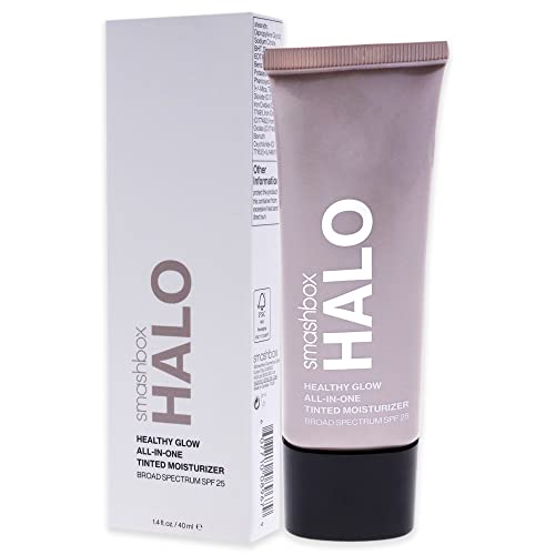 SmashBox Halo Healthy Glow All-In-One Tinted Moisturizer SPF 25 - Tan for Women 1.4 oz Foundation, 40 ml (Pack of 1) - Image 4