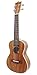 Kulana Deluxe Concert Ukulele, Mahogany Wood with Binding and Aquila Strings + Gig Bag