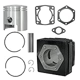 Partman Top End Rebuild Kit Cylinder & Piston Fit for EZGO 14532-G1 2 Cycle Gas Golf Cart Bore 2PG 1