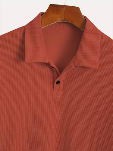 Image of TAGDO Men's Premium Waffle Knit Regular fit T-Shirt || Mens Tshirt (2018)