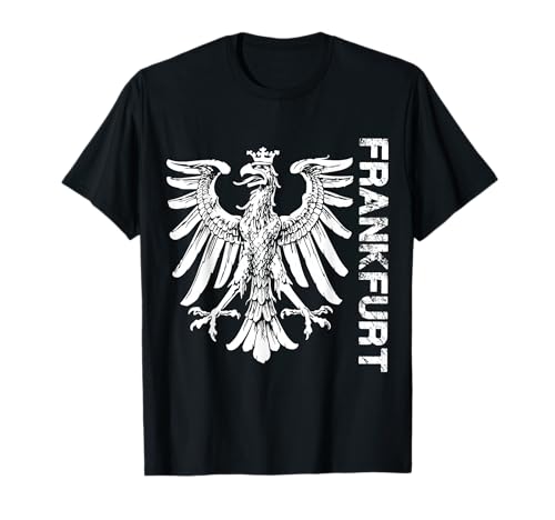 Frankfurt T-Shirt Retro Style Herren & Damen FFM Hessen T-Shirt
