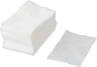 FOMIYES 400 Pçs Removedor De Algodão Maquiagem Almofadas De Algodão Almofadas Limpas Rosto Maquiagem Facial Algodão Limpo Rosto Algodão Cuidados Folha De Algodão