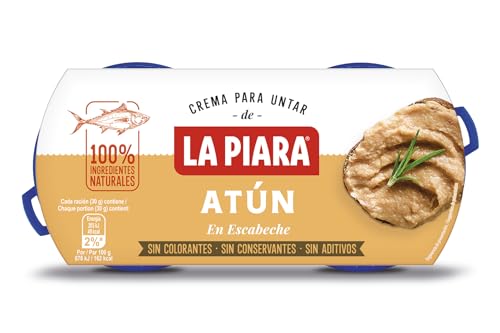 LA PIARA - CREMA DE ATÚN EN ESCABECHE 100% NATURAL 2x75GR