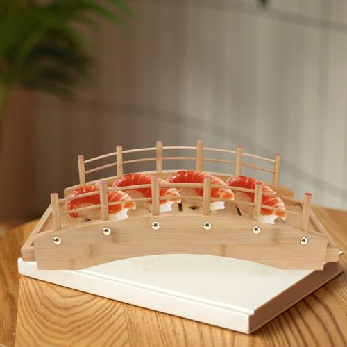 Bandeja japonesa para sushi estilo Toyvian mediana miniatura 4