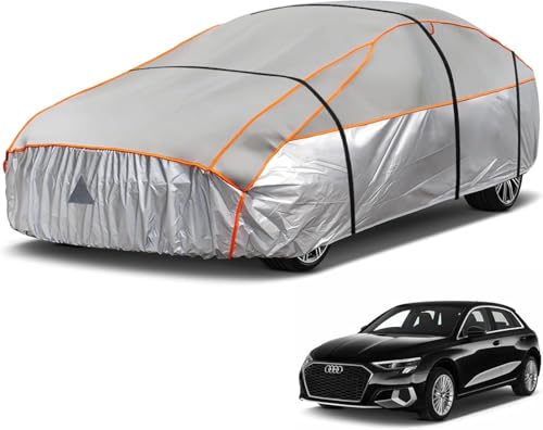 Housse Protection Voiture Extérieur Audi A3 Sportback Bâche Étanche Haute Densité Gris
