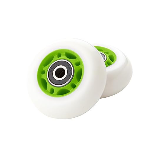 RipStik Caster Board Replacement Wheel Set (White/Green)