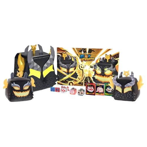 Blox Fruits Ember Dragon Storage Case Bundle Series 3 - Plush Toys, Exclusive Minifigures, Poster Includes - DLC Code