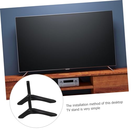 Support TV de bureau sans perçage pour optimiser l'espace du salon