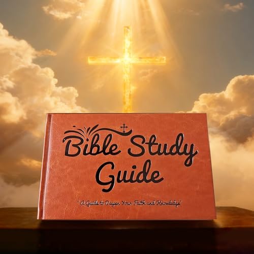 66 Page Bible Study Guide, Christian Notebook for Scripture Study