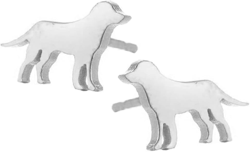 レディースアクセサリー 夏 お店屋さん Boma Jewelry スターリングシルバー ラブラドールレトリバー ドッグスタッドイヤリング Lxlgrfnhun Baltihouse Com Au