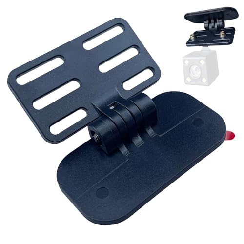 Soporte de cámara Trasera para Coche, Soporte de cámara Ajustable para Ventana Trasera, Ajuste de 180 Grados, Herramienta Adhesiva Fuerte para sedán, camión, Viajes
