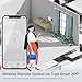 Tassteen Tuya WiFi RF433 2.5D Arc Curtain Switch Glass Touch Panel for Roller Blinds Shutters Switch Smart APP Wireless A
