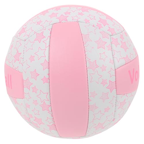 Kisangel Voleibol De Interior Voleibol De Gimnasio Voleibol Inflable Pelota Interior Suave Ejercitar Voleibol Examen De Ingreso Pelota Deportiva Voleibol Suave Rosa De Polivinilo