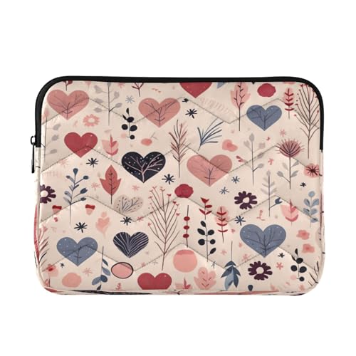 Funda para portátil 13-14 pulgadas impermeable con patrón Love