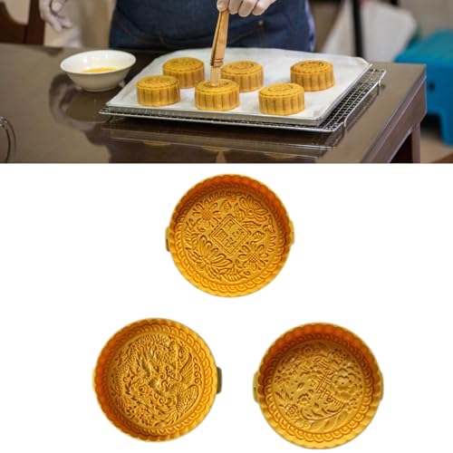 Traditional Pattern Cake Mold Cookie Dessert Cutter Cookie Stamps Hand Press Pastries Mold Cake Decorating Tool Decoration Molds - Image 2