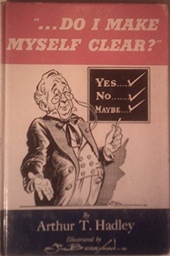 Do I make myself clear? B0007E47US Book Cover