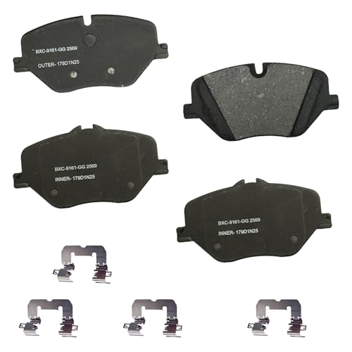 Image of Bendix Premium SBC2569 Ceramic Front Brake Pads for BMW X3 2025, Mini Cooper 2025