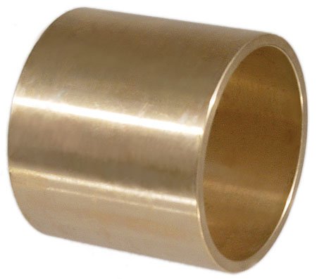5/8 Nom. I.D., 3/4 Nom. O.D., 1/2 Lg., Bunting Bearings, Cast Bronze Sleeve Bearings (1 Each)