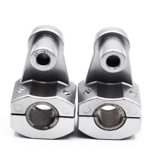 Universal Motorcycle Handlebar Mount Clamps Riser Handle Fat Bar 7/8" 22Mm #TOP7