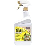 Bonide Hot Pepper Wax Animal Repellent, 32 oz Ready-to-Use Spray for Deer, Squirrels, Rabbits in Lawn & Garden