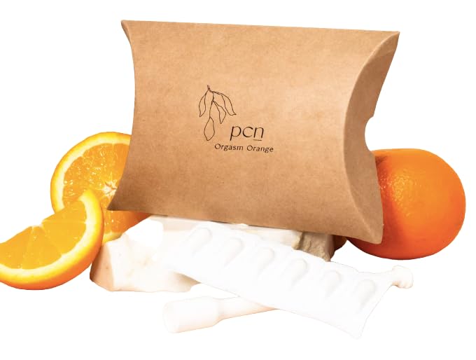 Orange Flavored & Scented Moisture Melts for Feminine Wellness – Gentle Botanical Formula for Softness & Freshness – 5, 15, or 25 Count