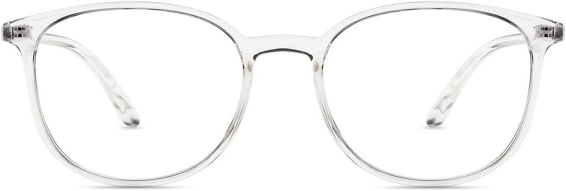 Firmoo Gafas Luz Azul para Mujer Hombre, Gafas Filtro Antifatiga Anti-luz Azul y contra UV400 Ordenador de Gafas Montura TR90 para Protección los Ojos