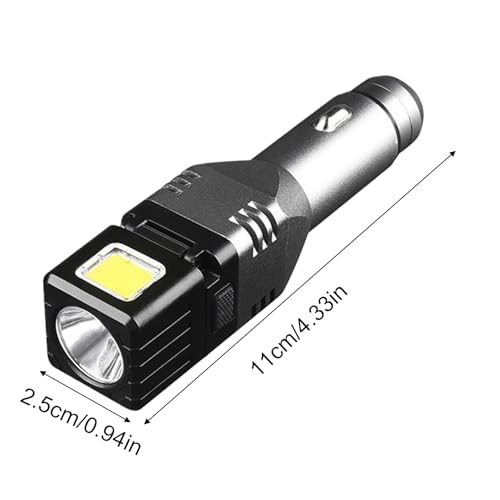 Cargador de coche para teléfono con linterna LED de emergencia ante averías en carretera 5