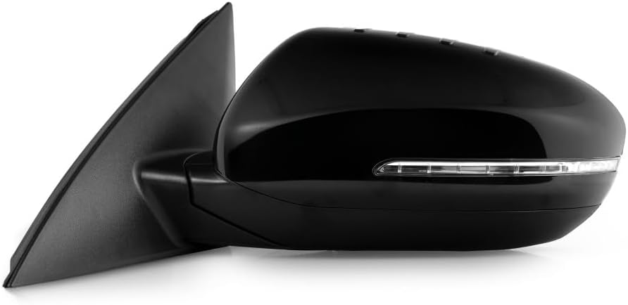 For Kia Optima 2011 2012 2013 2014 Door Mirror Driver Side | Power | Non-Heated | With Signal Indicator | Paint To Match | Replacement For 876102T130 | KI1320152