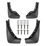 WZYJGTOP Mud Flaps Splash Guards for Fit for 2019-2025 Volvo XC40 | No Drilling Required Bendable Mud Guards | Front & Rear 4-Piece Set Car Accessories