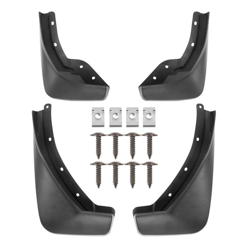 Image of Mud Flaps Splash Guards for Fit for 2019-2025 Volvo XC40 | No Drilling Required Bendable Mud Guards | Front & Rear 4-Piece Set Car Accessories