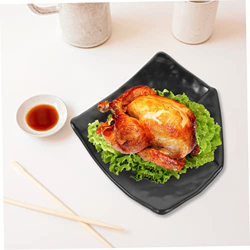 Platos de sushi creativos de plástico SECFOU miniatura 4