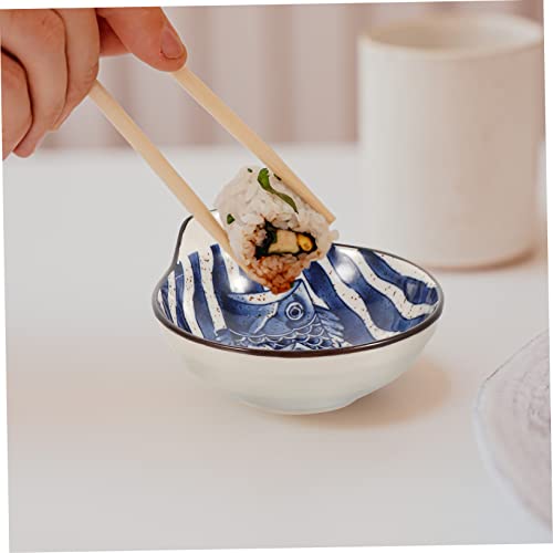 BESTonZON 2Pçspratoscaseirosdeporcelanaparalanchesalçasrelishtigeladepolegadachurrascoemcondimentodo