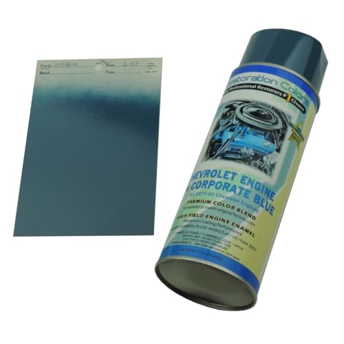 Inline Tube Replacement for 1977-1982 Chevrolet Corporate Blue Engine Spray Paint Can 1pc