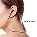 Avantree Mini Bluetooth 5.0 Earbuds for Small Ears Canals with Mic For Calls PC Cellphones, SUPER LIGHT, IPX7 Waterproof Sport Wireless Earphones, Up to 13H Playtime for Home Workout Gym - HS134