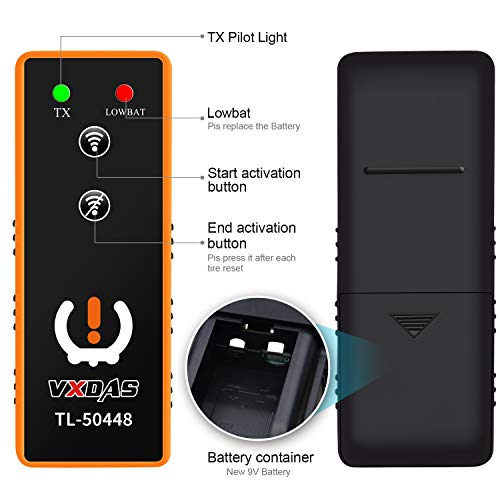 VXDAS 3in1 Auto Tire Pressure Monitor Sensor TPMS Relearn Reset Activation Tool OEC-T5 for GM &Toyota Series Vehicle - Thumbnail 3