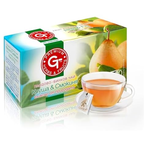KUKER Pear Fig Tea Blend with Fruit Cover
