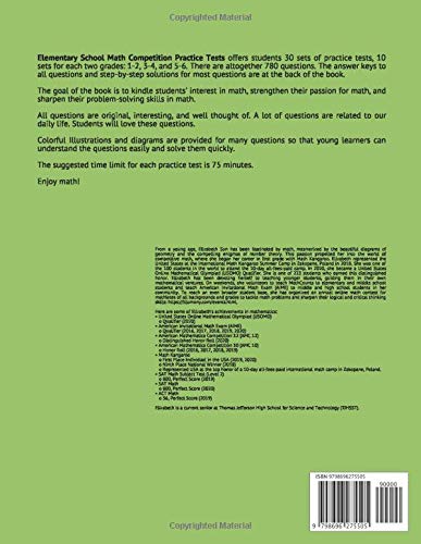 Elementary School Math Competition Practice Tests - Image 2