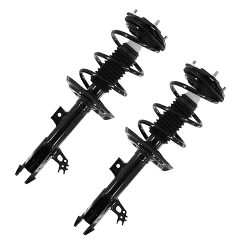 Image of Detroit Axle - 6pc Struts Shocks Kit for Toyota 2019 2020 2021 2022 RAV4, 2 Front Complete Struts and Coil Spring 2 Rear Shock Absorbers 2 Front Sway Bar Links Replacement Suspension