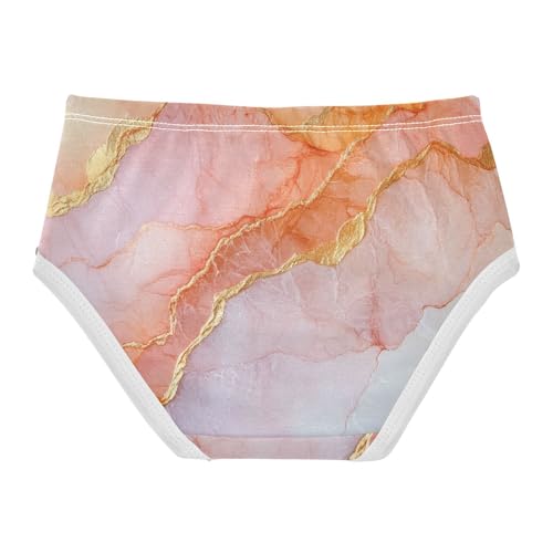 Cotton Panties Elastic Waistband Panties Breathable Toddler Underwear for Girls in Sizes 2T,3T, 4T, 5T, 6Y and 8Y2