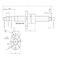 GooEquip Linearführung HGR20 800mm Linearschiene mit 4PCS Gleitblock + 1PCS SFU1605 800mm Kugelumlaufspindel mit Kugelmutter, BF12/BK12 Unterstützung, DSG16H, Kupplung für 3D Drucker CNC Maschine