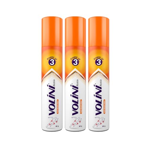 Image of Volini Activ Pain Relief Spray 180 gm (Pack of 3)