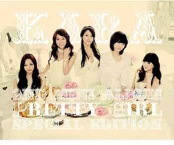 KARA 直筆サイン入り2nd Mini Album Pretty Girl 500x500.jpg