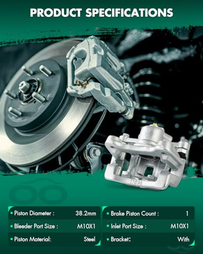 Image of SCITOO Rear Brake Calipers With Bracket 19B6467 19B6466 Compatible For Hyundai For Azera 2012-2017,For Kia For Optima 2011-2016